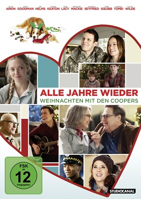 Alle Jahre wieder - Weihnachten mit den Coopers (2015)[DVD/NEU/OVP] Diane Keaton