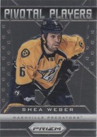 2013-14 Panini Prizm - Shea Weber #PP-16