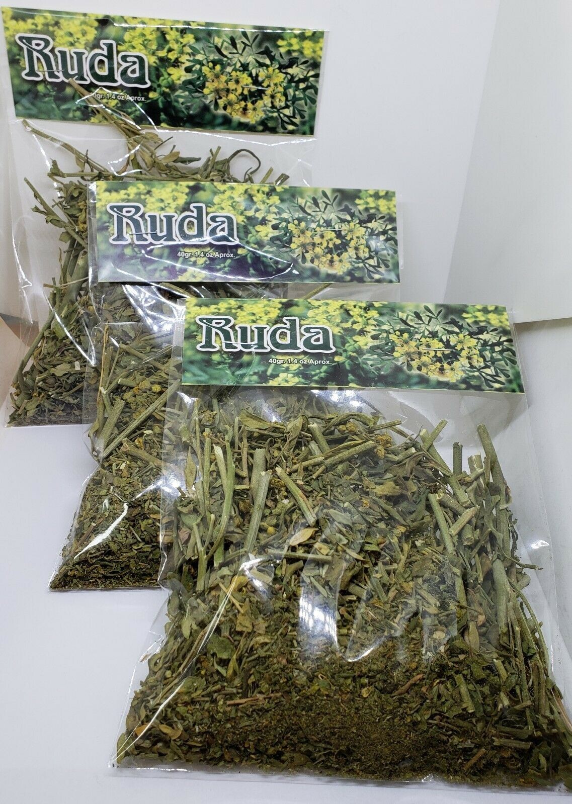 RUDA HIERBA/RUE HERB (Ruta graveolens) 1 PACK X 30 GR GOOD QUALITY FROM PERU!