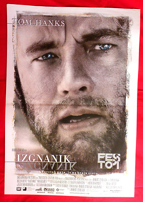 Cast away 2000 Постер