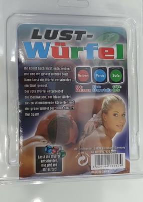 Erotik Lust Würfel Scherzartikel