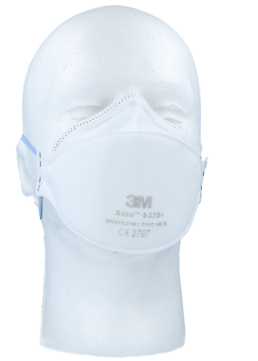 FFP2 Atemschutzmaske Aura™ 9320+ NR D von Markenhersteller 3M™