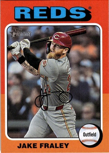 2024 Topps Heritage High Number - Jake Fraley #531