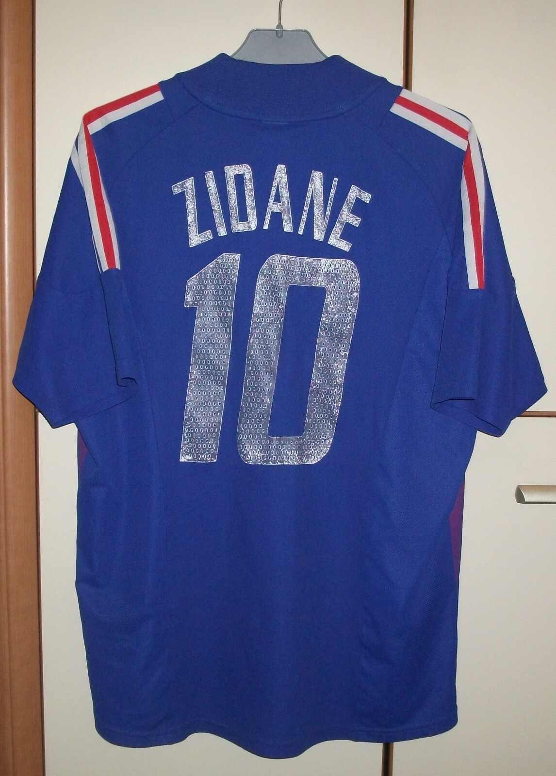 ウェア adidas 2000~2002 France ZIDANE FRANCE NATIONAL TEAM 2000/2001 HOME FOOTBALL SHIRT ADIDAS XL