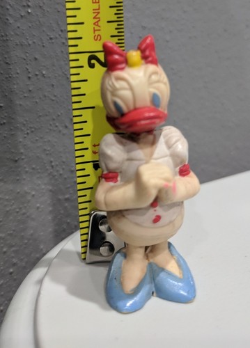 Vintage Daisy Duck Figure Marx Disneykin