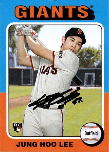 2024 Topps Heritage High Number - Jung-Hoo Lee #545
