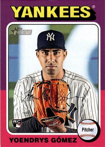2024 Topps Heritage High Number - Yoendrys Gomez #661