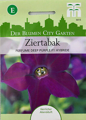Ziertabak 'Perfume Deep Purple' - Nicotiana x sanderae, Samen, 4415