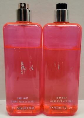 Victoria's Secret - LOVE PINK Body Mist - 8.4 fl oz - @ 75% - Lot of 2 - READ