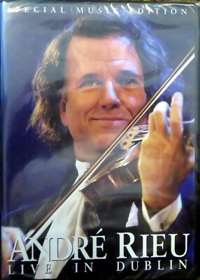 ANDRE' RIEU: Live In Dublin (DVD, 2003, Special Music Edition) Brand New Sealed