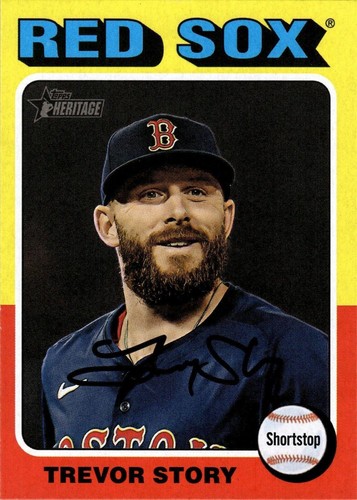 2024 Topps Heritage High Number - Trevor Story #572