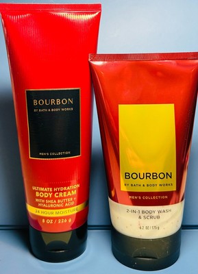 $$$AVE ~ MEN'S ~ BOURBON ~ 2PC GIFT SET ~ Bath & Body Works ~ SHIPS FREE!