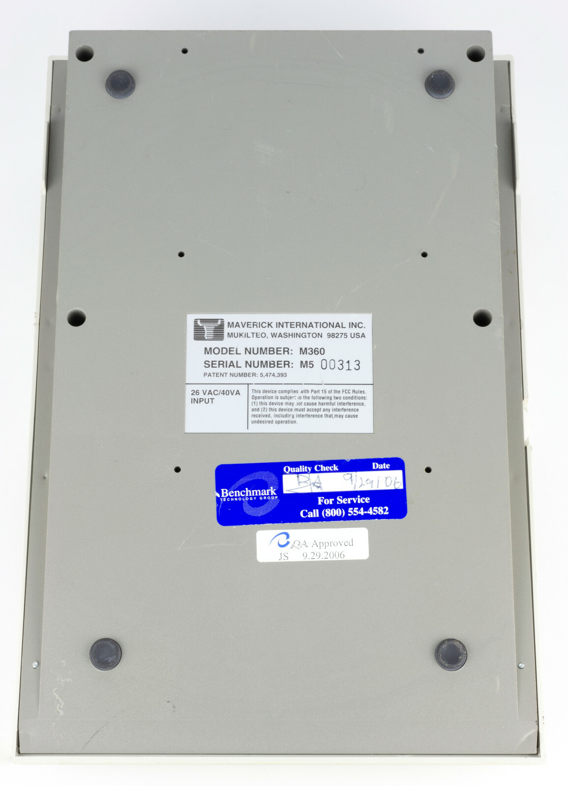 Maverick M360  Check Encoder MICR III With Power Supply