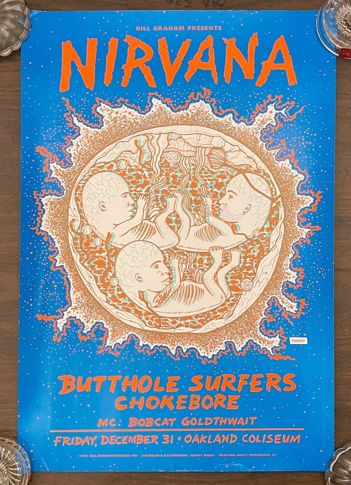 USA製 TOUR 1993 NIRVANA IN UTERO NEVERMIND Tシャツ USA製 TOUR 1993 NIRVANA IN UTERO NEVERMIND Tシャツ