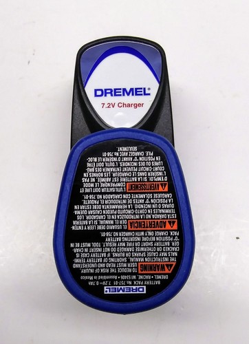 DREMEL 7.2 Volt BATTERY 757-01 & BATTERY CHARGER No. 758-01 used once