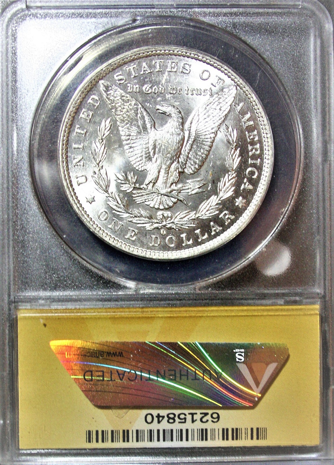 1882-O Morgan Silver Dollar - Brilliant Uncirculated - *** MS61 ANACS ***