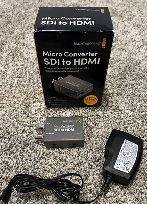 Blackmagic Design Micro Converter HDMI to SDI  Works tested