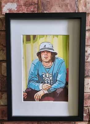 Liam Gallagher Oasis Pop Art Tribute print