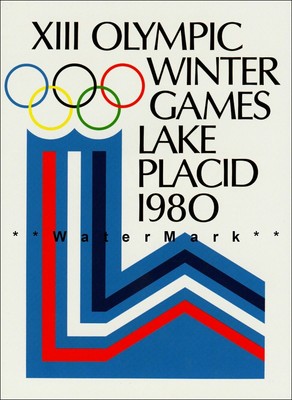289920 Lake Placid York Olympic Winter Games 1980 PRINT POSTER