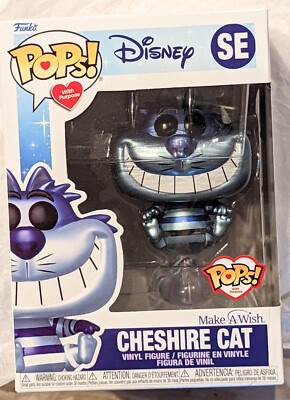 Funko - POP! Disney: Make-A-Wish - Cheshire Cat Special Edition  - Metallic 