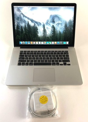 Apple MacBook Pro A1398 2013 i7-4850HQ 2.3GHz 8GB RAM 256GB SSD - READ TRACKPAD