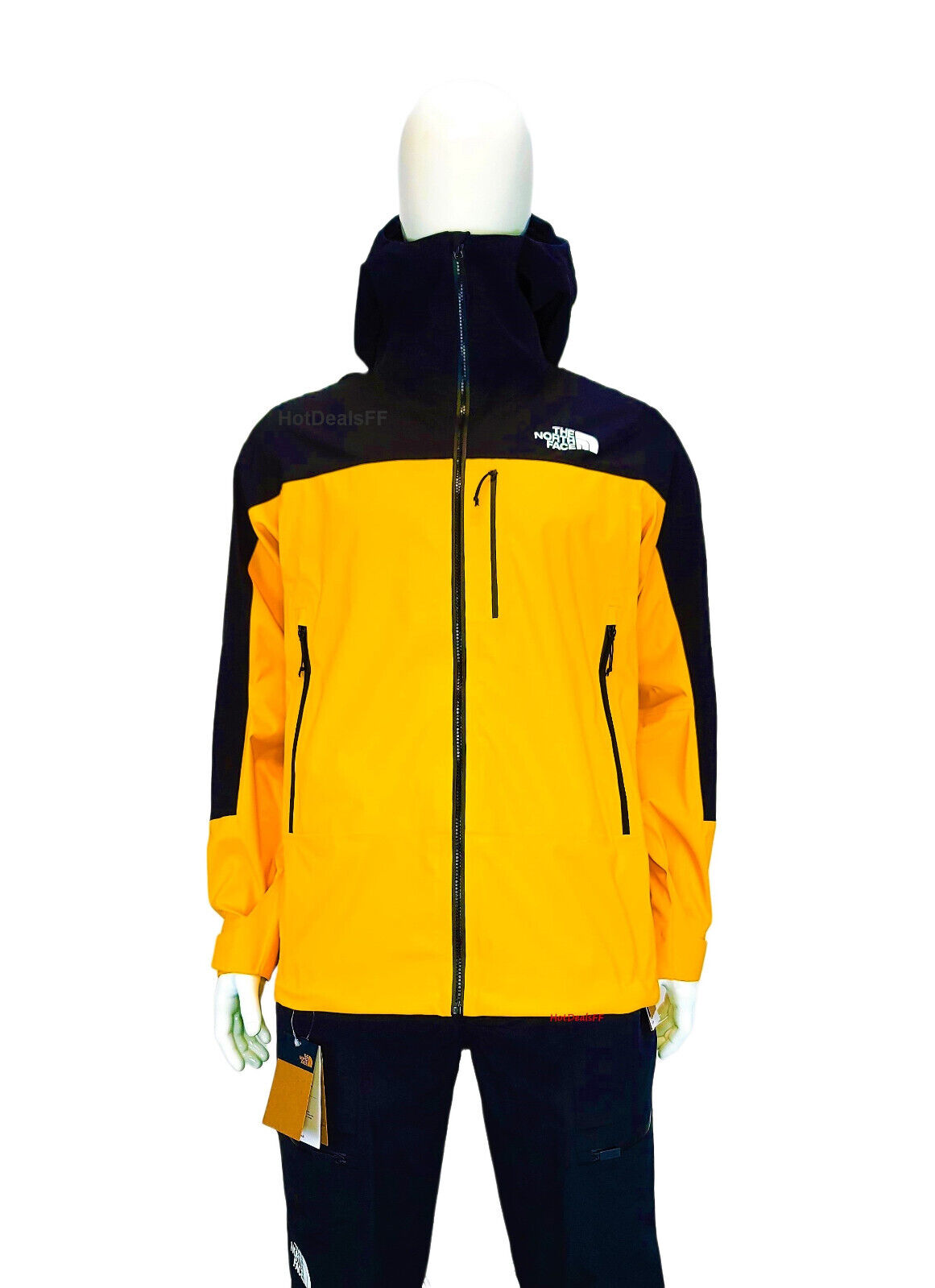 Pre-owned The North Face Men's Sm-lrg Dryvent Waterproof Shell Ski Summit Gold Jacket $400