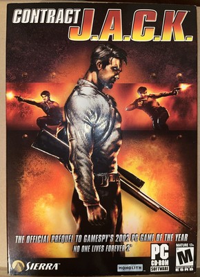 Contract J.A.C.K. (Jack) + No One Lives Forever 2 , BOX Bundle PC CD-ROM