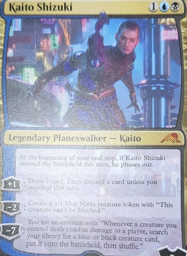 かいと Kamigawa Neon Dynasty Kaito Shizuki Card #226 NM/MT | eBay