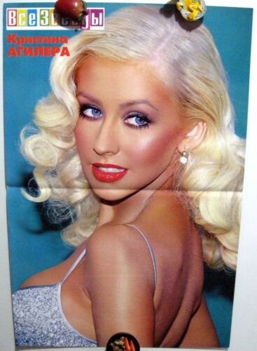 Christina Aguilera magazine poster A3 16x11