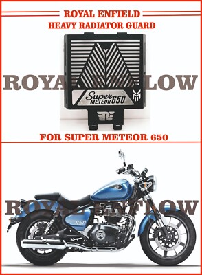 Fit For Royal Enfield R2 Heavy Radiator Guard for Super Meteor 650 -