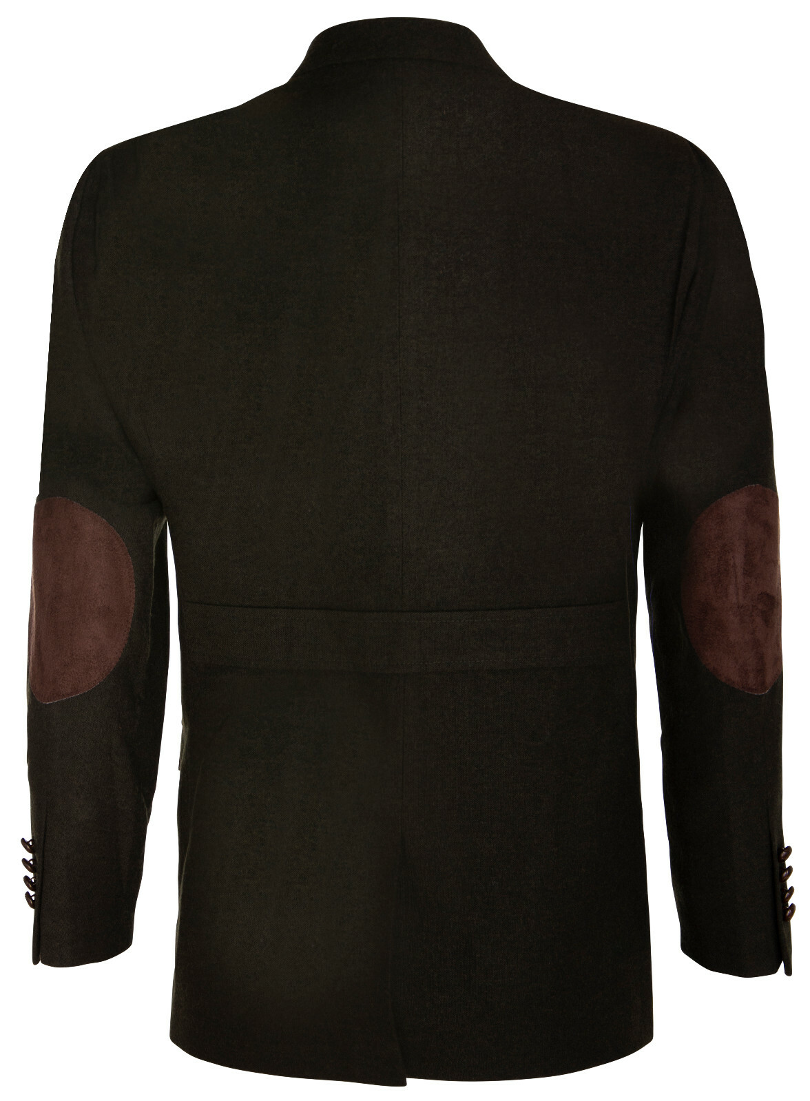 TRUCLOTHING HERREN WOLLE TWEED JAGD JACKE JAGD BLAZER LÄSSIG ELEGANT ELLBOGENFLICKEN OLIVE