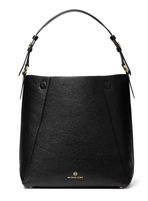 

Michael Kors Sac à Main pour Femmes Sac Bandoulière Lucy Épaule Noir Cuir