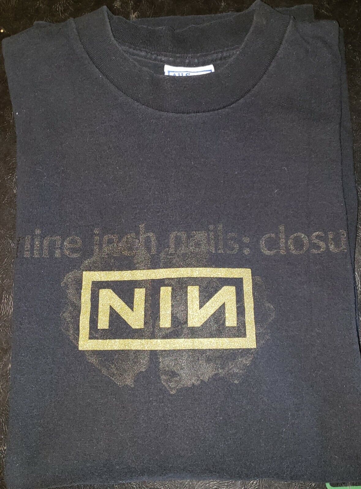 RARE Nine Inch Nails Vintage Closure Band Concert Tour T RARE Nine Inch Nails Vintage Closure Band Concert Tour T