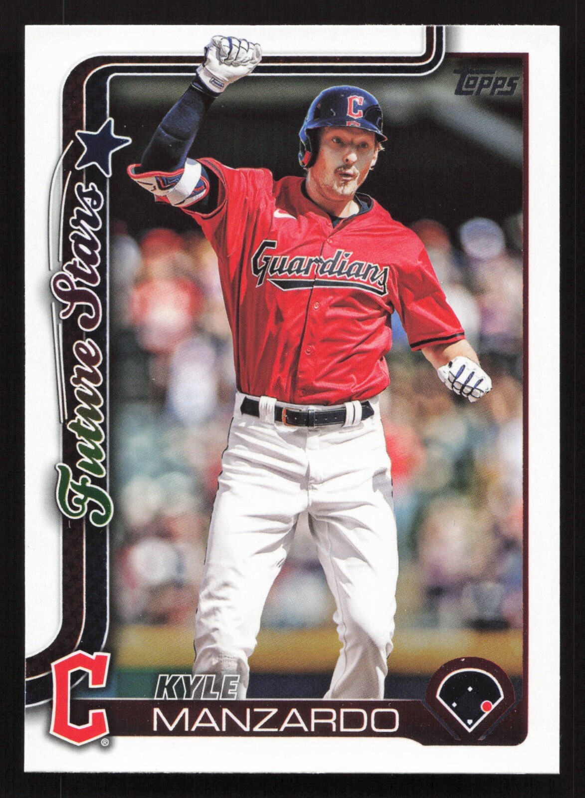 25枚限定 Topps アーノルド 2025 Topps Series 2 #557 Kyle Manzardo FUTURE STARS