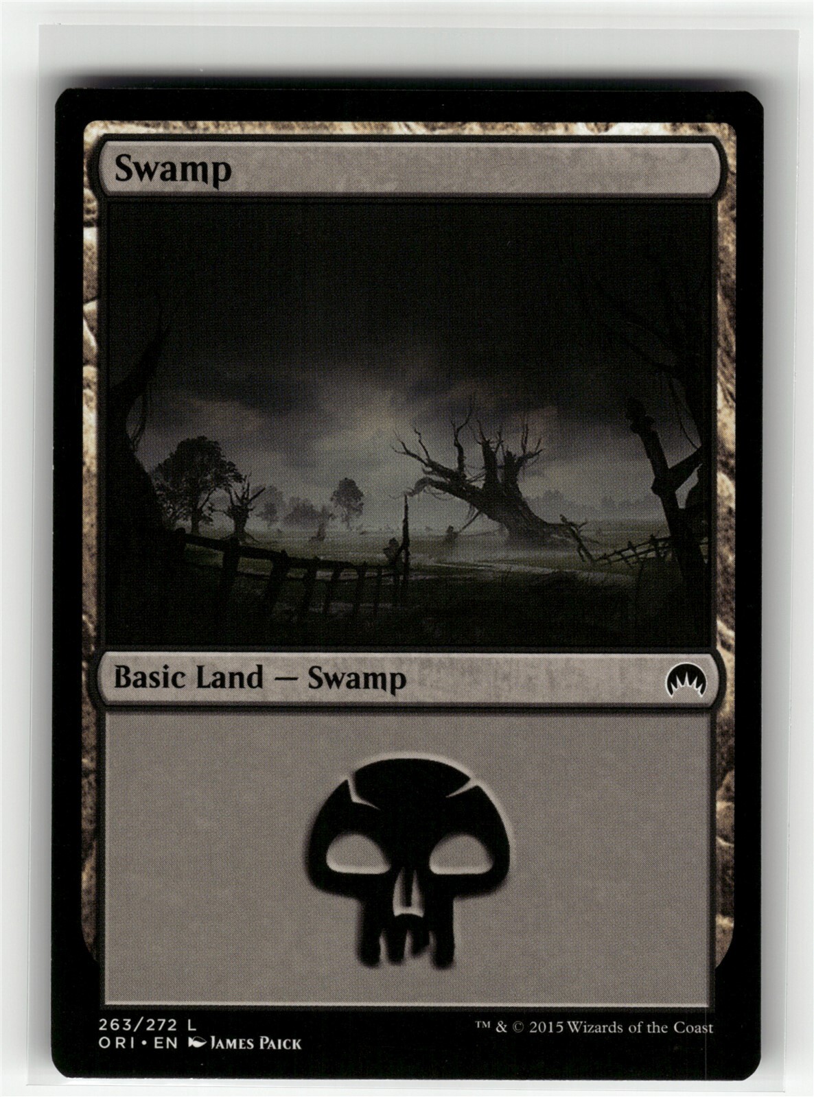 MTG foil 英語版 沼 Swamp Avon 0003 SLP ③ Swamp (#138) (Full