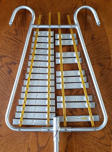 Marching Band Xylophone 25 Bar Bell Lyre