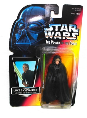 Star Wars New Kenner Luke Skywalker Jedi Knight opened