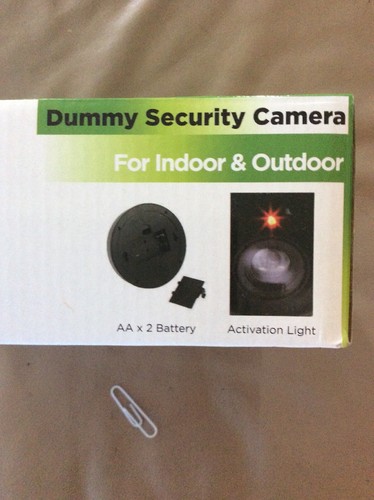 Armo 4-pack Dummy Security CCTV Dome Camera Realistic Recording Flashing