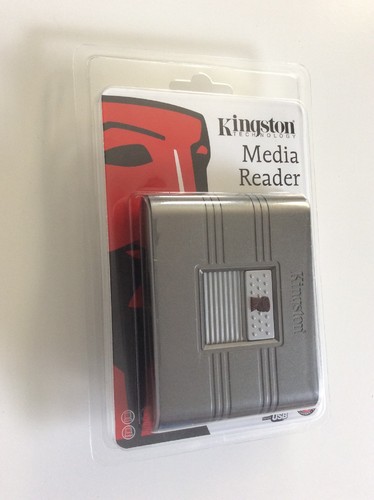 Kingston Technology USB High-Speed Media Reader USB Grey card read