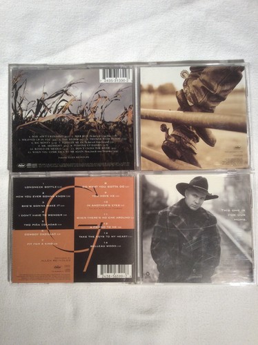 Garth Brooks Lot Of 2 HDCDs Seven 1997 & Scarecrow 2001 Capitol CD