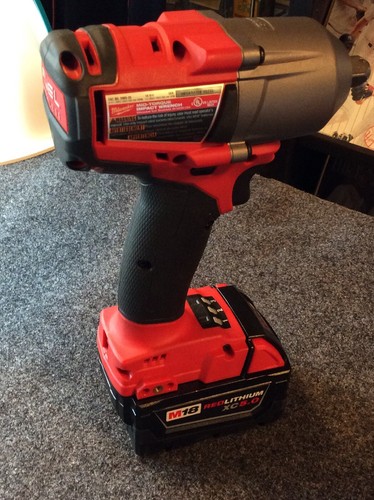 Milwaukee 2860-20 M18 FUEL-RedLithium XC5.0 Mid-Torque Impact Wrench-Used Other