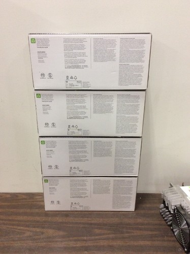 Set 4 Factory Sealed HP Q2670A Q2671A Q2672A Q2673A Toner Cartridges 308A 309A
