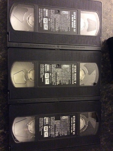 Star Wars Original Trilogy VHS Boxset