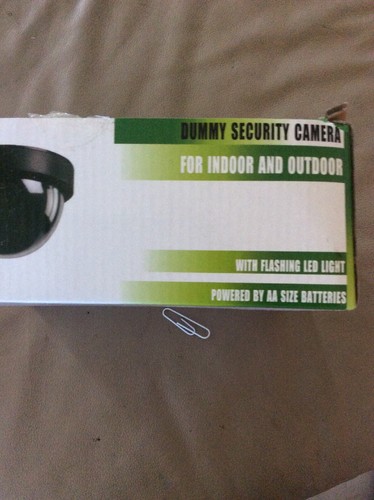 Armo 4-pack Dummy Security CCTV Dome Camera Realistic Recording Flashing