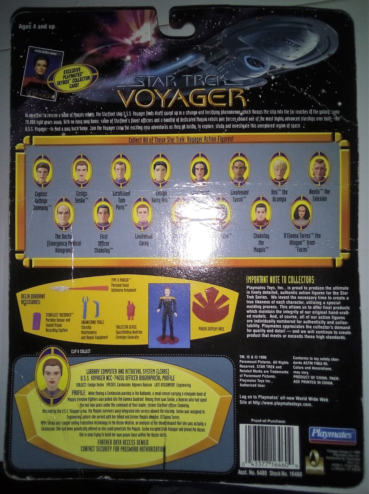 Star Trek Voyager - Ensign Seska - Action Figure