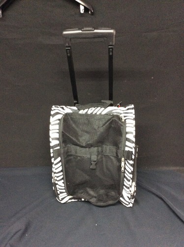 World Traveler Zebra 20-Inch Rolling Small Pet Carrier