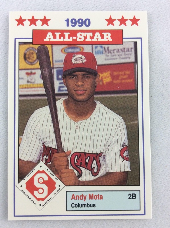 1990 Southern League All Stars Baseball Card #32-Andy Mota