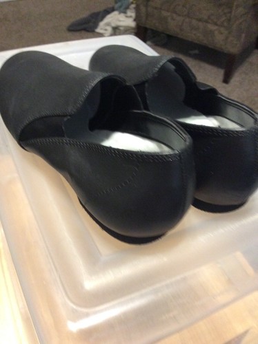 New American Ballet Theater Spotlights Girls Black Jazz Dance Shoes Size 5