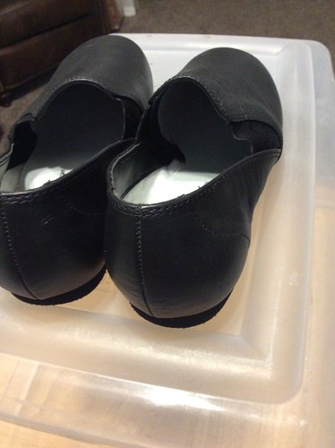 New American Ballet Theater Spotlights Girls Black Jazz Dance Shoes Size 5