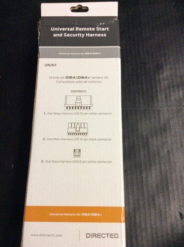 DIRECTED UNIN1 DS4/DS4+ UNIVERSAL REMOTE START AND SECURITY HARNESS